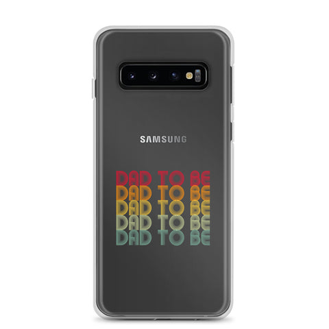 Dad To Be Clear Case for Samsung®