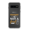 Pregnant AF Not A Food Baby Clear Case for Samsung®