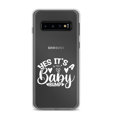 Yes It's A Baby Bump Clear Case for Samsung®