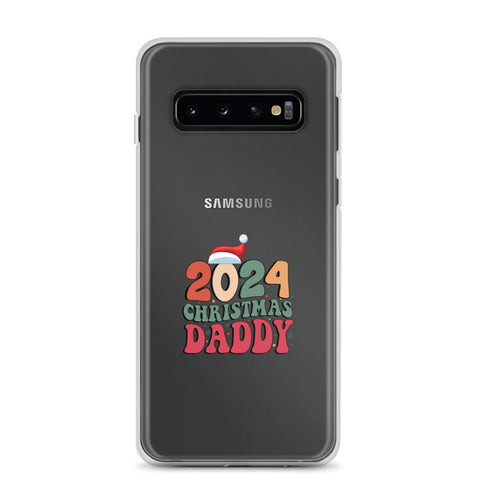 2024 Christmas Daddy Clear Case for Samsung®