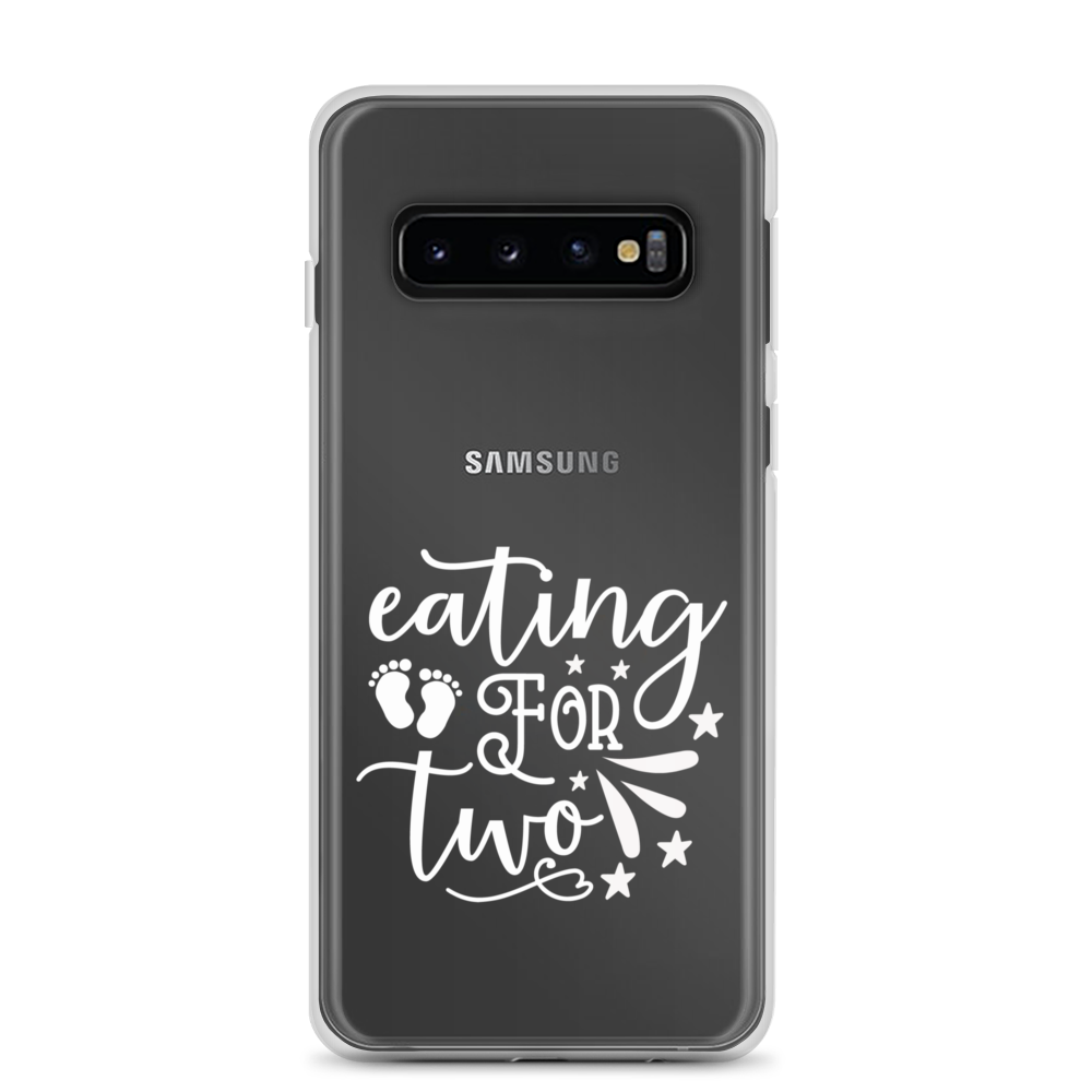 I'm Eating for Two Clear Case for Samsung®