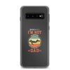 Im Not Sleeping Im Resting My Eyes Dad Clear Case for Samsung®