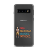 Papa, Bald Head, Bearded, Tattooed Clear Case for Samsung®