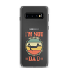 I'm Not Sleeping, I'm Resting My Eyes, Dad Clear Case for Samsung®