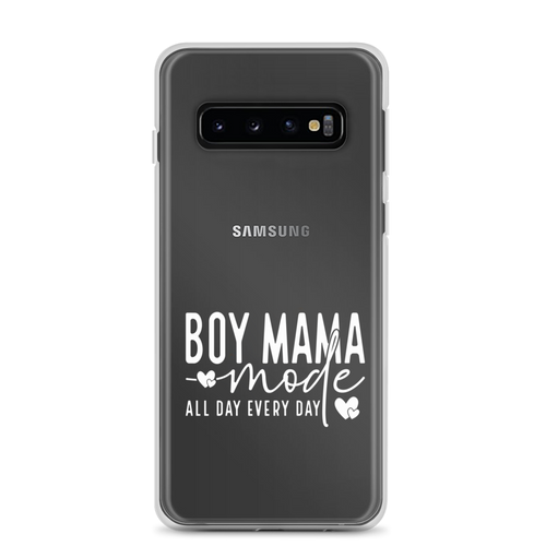 Boy Mama Clear Case for Samsung®