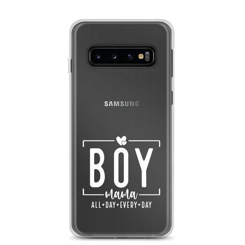 Boy Mama Clear Case for Samsung®