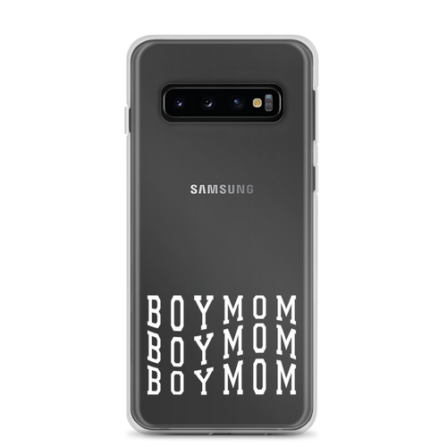 Boy Mom Clear Case for Samsung®