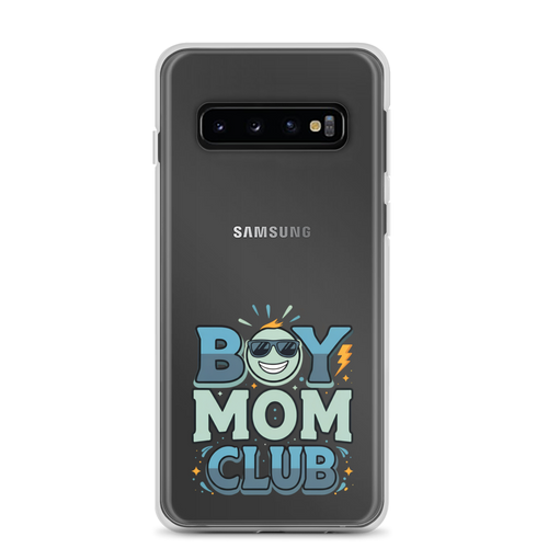 Boy Mom Club Clear Case for Samsung®