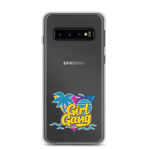 Girl Gang Retro and Vintage Clear Case for Samsung®