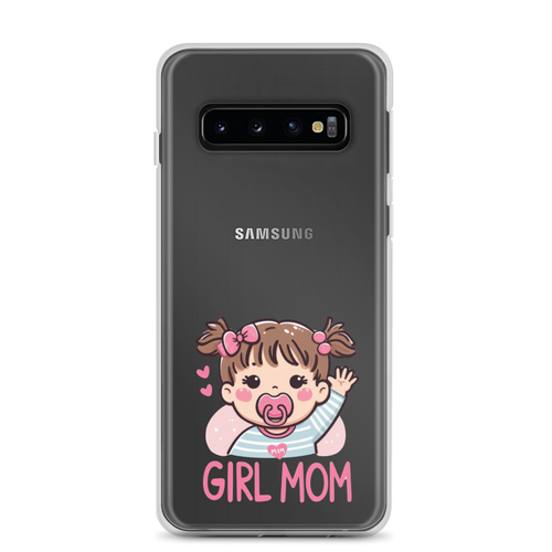 Girl Mom Clip Art 5 Clear Case for Samsung®