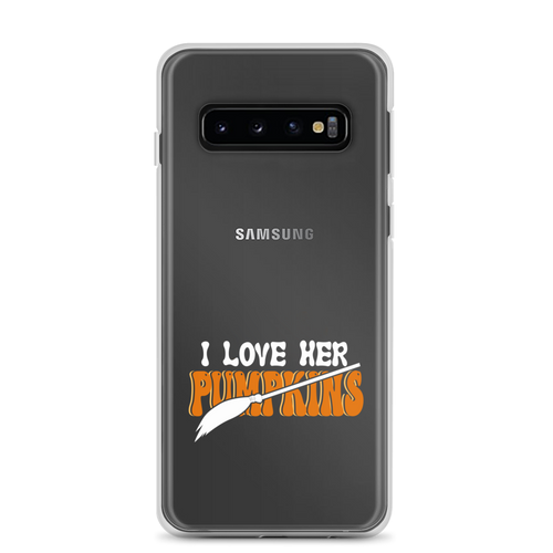 I Love Her Pumpkins Clear Case for Samsung®