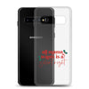 All Mama Wants Is A Silent Night Clear Case for Samsung®