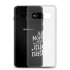 All Mama Wants Is A Silent Night Clear Case for Samsung®