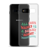 All Mama Wants Is A Silent Night Clear Case for Samsung®