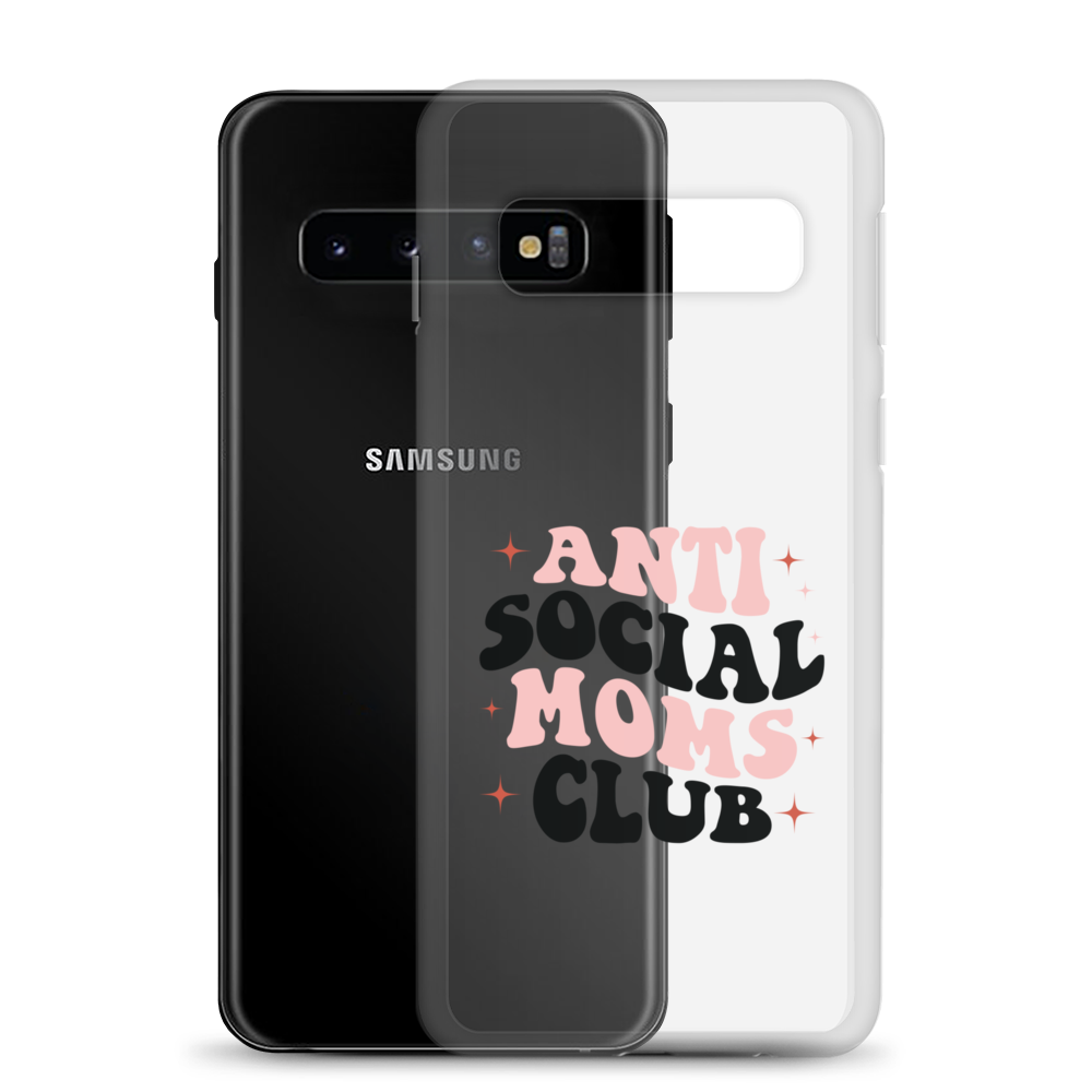 Anti Social Moms Club Clear Case for Samsung®