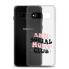 Anti Social Moms Club Clear Case for Samsung®