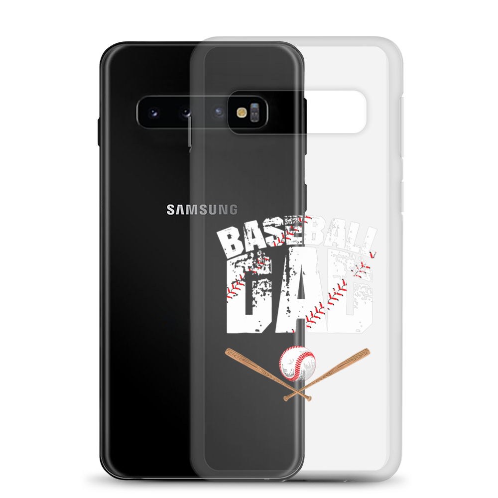 Baseball Dad Clear Case for Samsung®