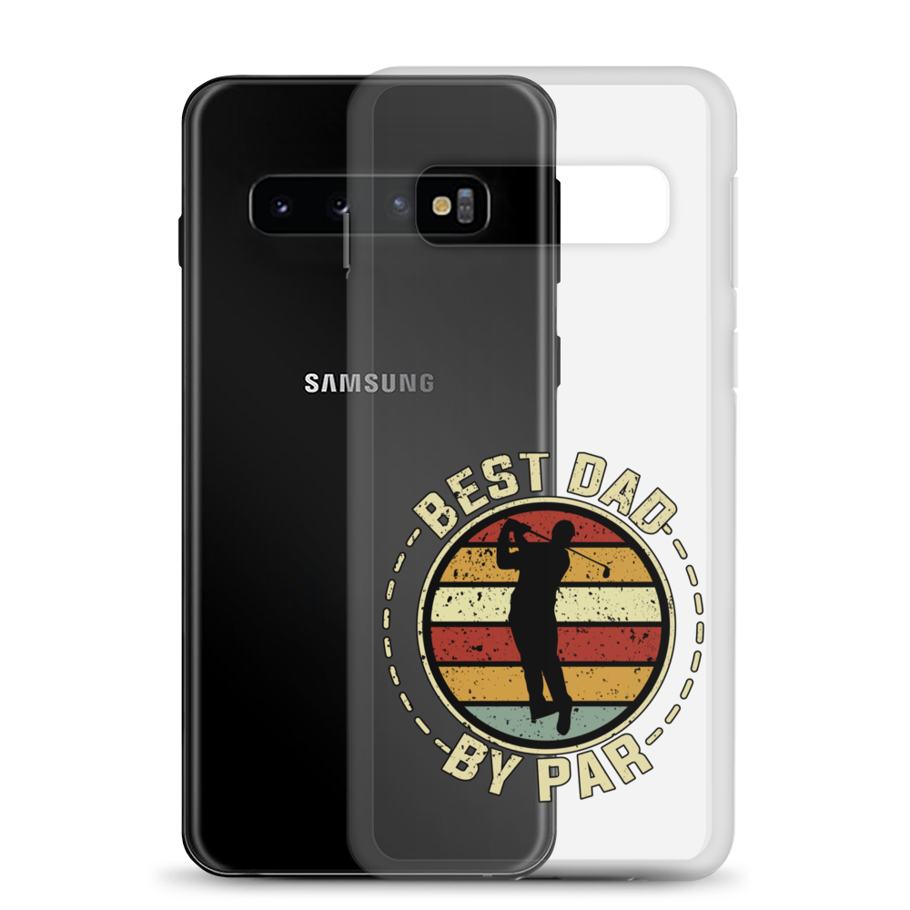 Best Dad By Par Clear Case for Samsung®