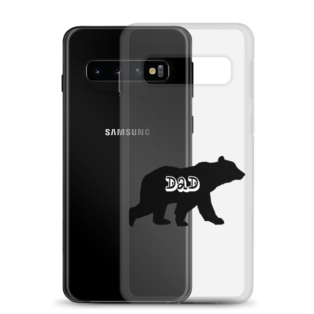 Bear Dad Clear Case for Samsung®