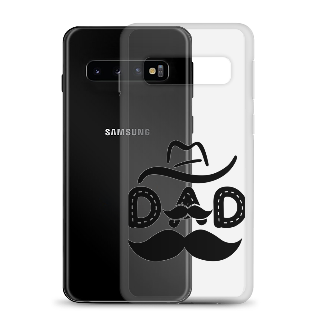 Dad Cowboy Clear Case for Samsung®