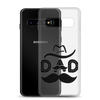 Dad Cowboy Clear Case for Samsung®