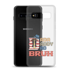 Dada Daddy Dad Bruh Clear Case for Samsung®