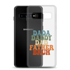 Dada Daddy Dad Father Bruh Clear Case for Samsung®