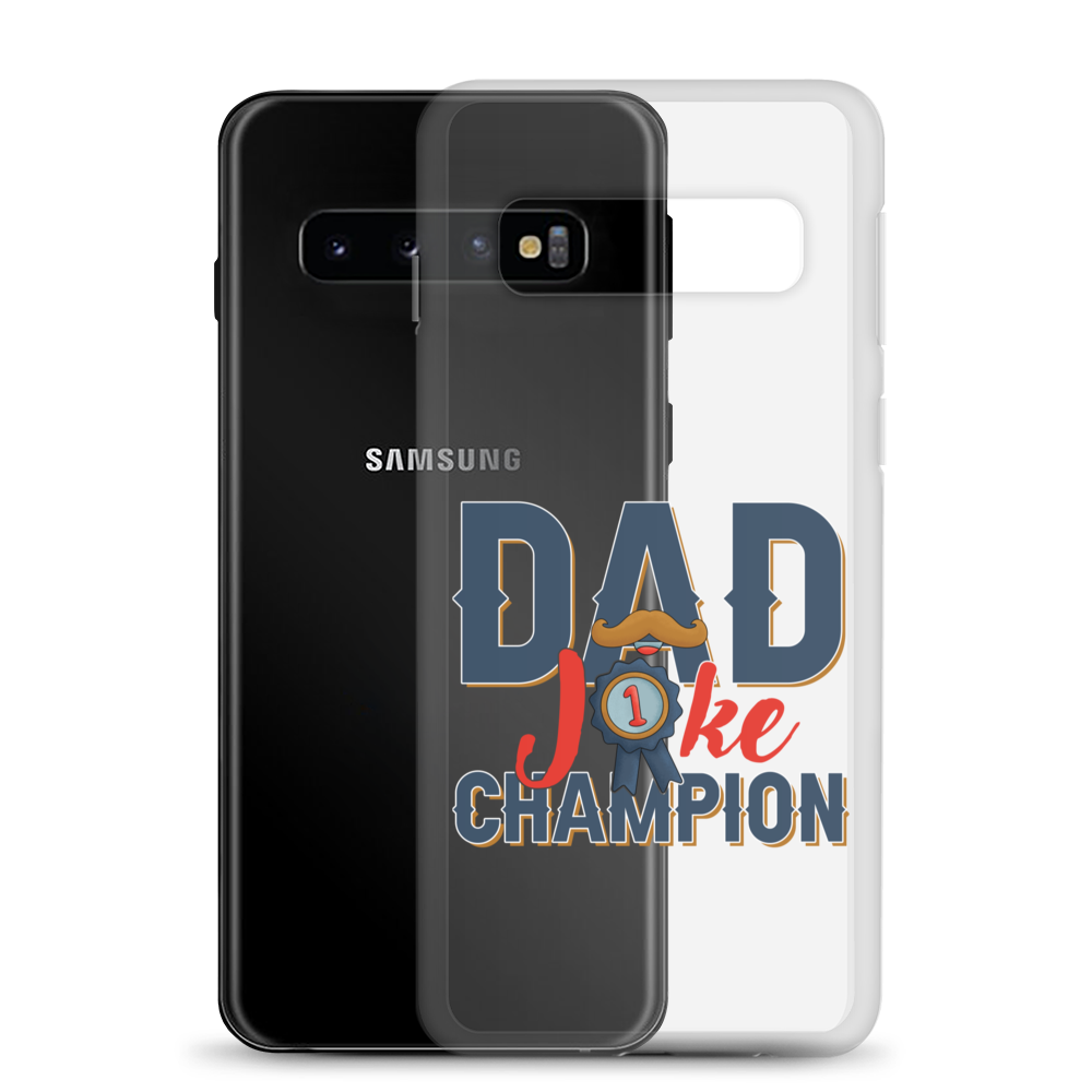 Dad Joke Champion Clear Case for Samsung®