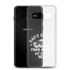 Dad's Garage Free Advice And Cold Beer Clear Case for Samsung®