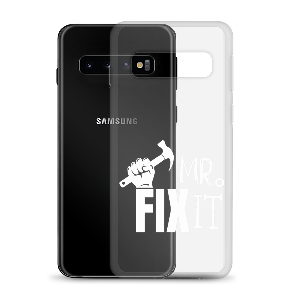 Mr fix It Clear Case for Samsung®