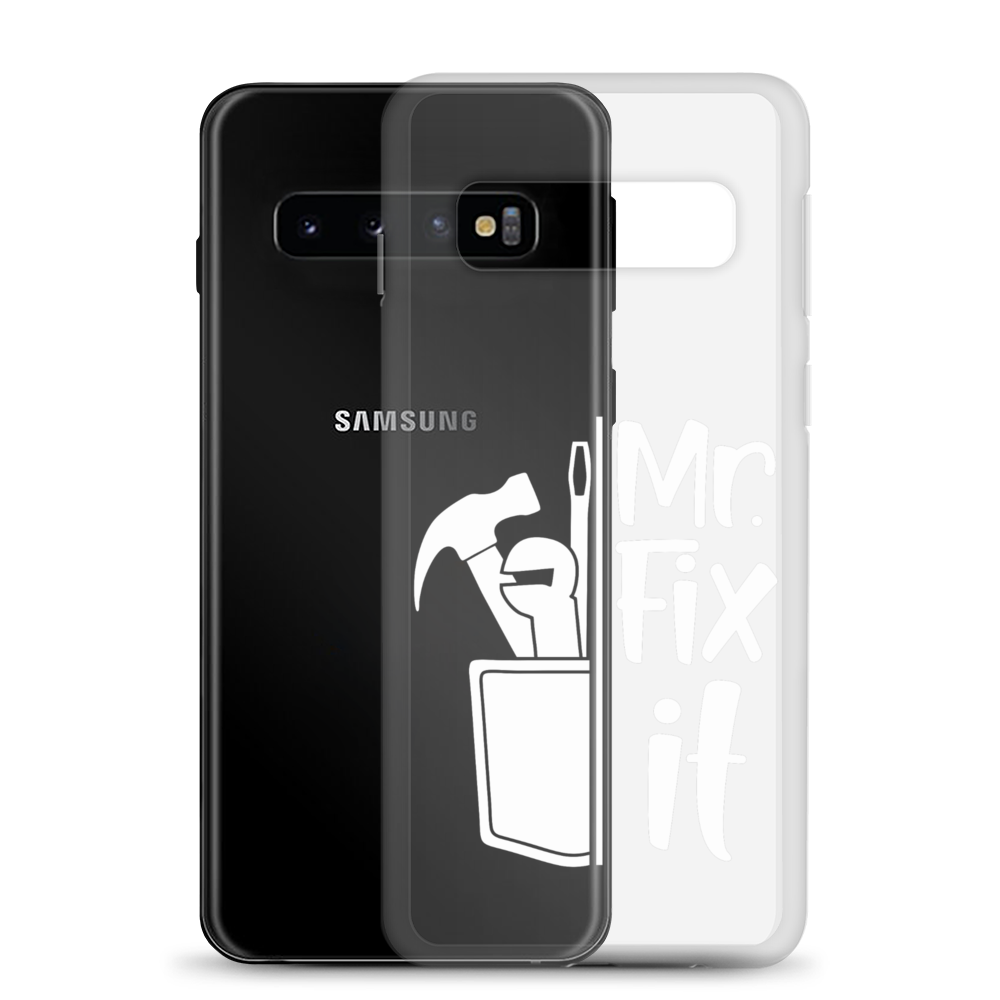 Mr fix It Clear Case for Samsung®