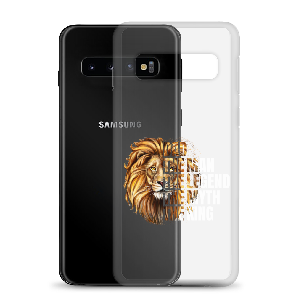 Dad The Man The Legend The Myth The King Clear Case for Samsung®