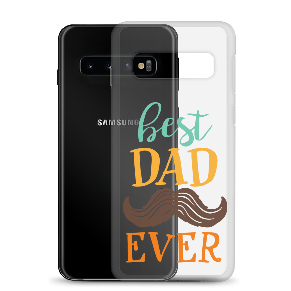 Best Dad Ever Clear Case for Samsung®