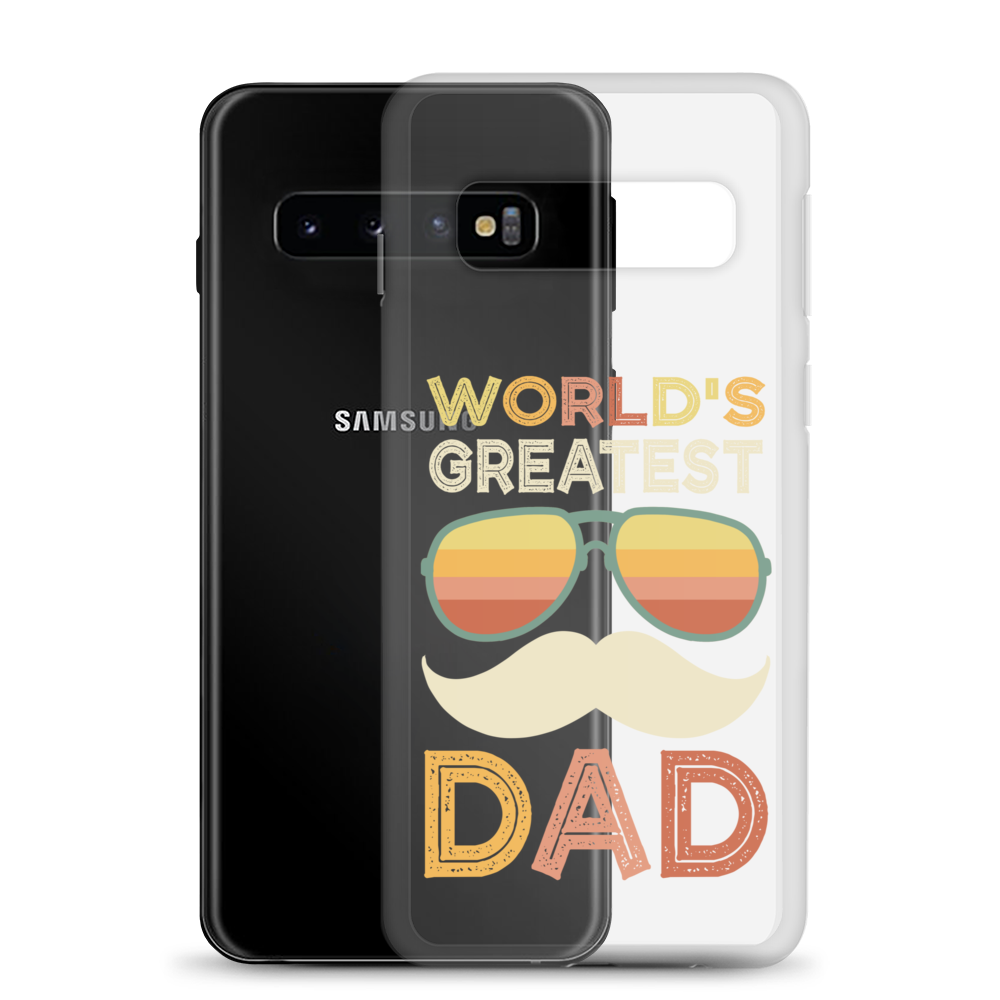 World's Greatest Dad Clear Case for Samsung®