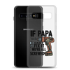 If Papa Can't Fix it We're all Screwed Clear Case for Samsung®