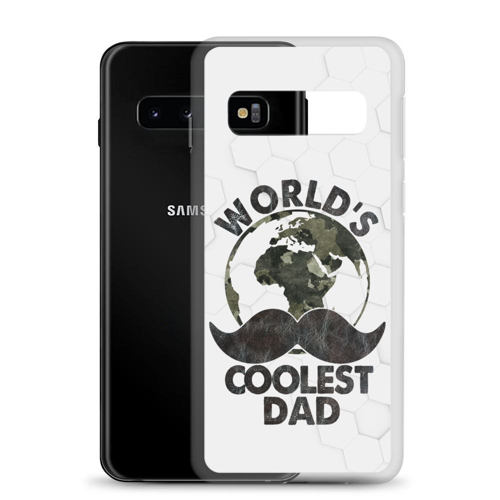 World's Coolest Dad Clear Case for Samsung®