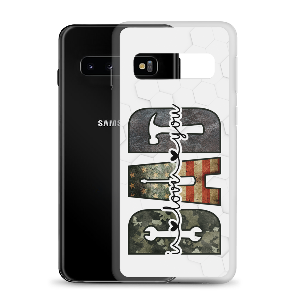 I Love You Dad Clear Case for Samsung®