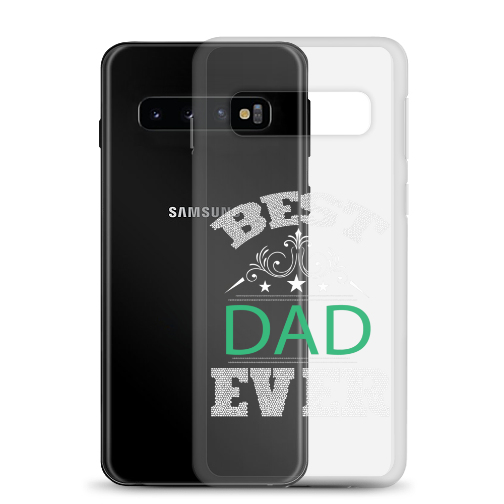 Best Dad Ever Clear Case for Samsung®