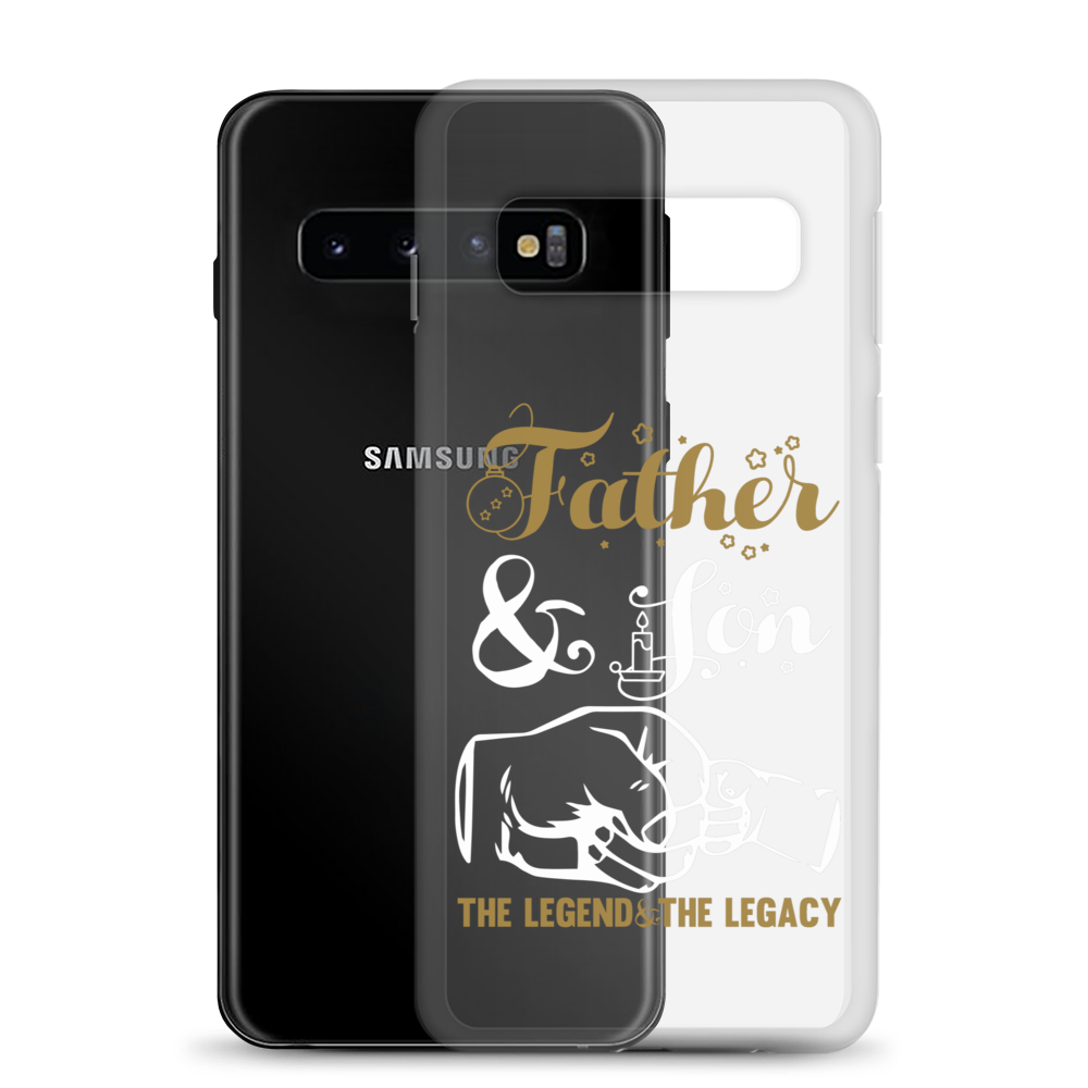 Father And Son The Legend And The Legacy Clear Case for Samsung®