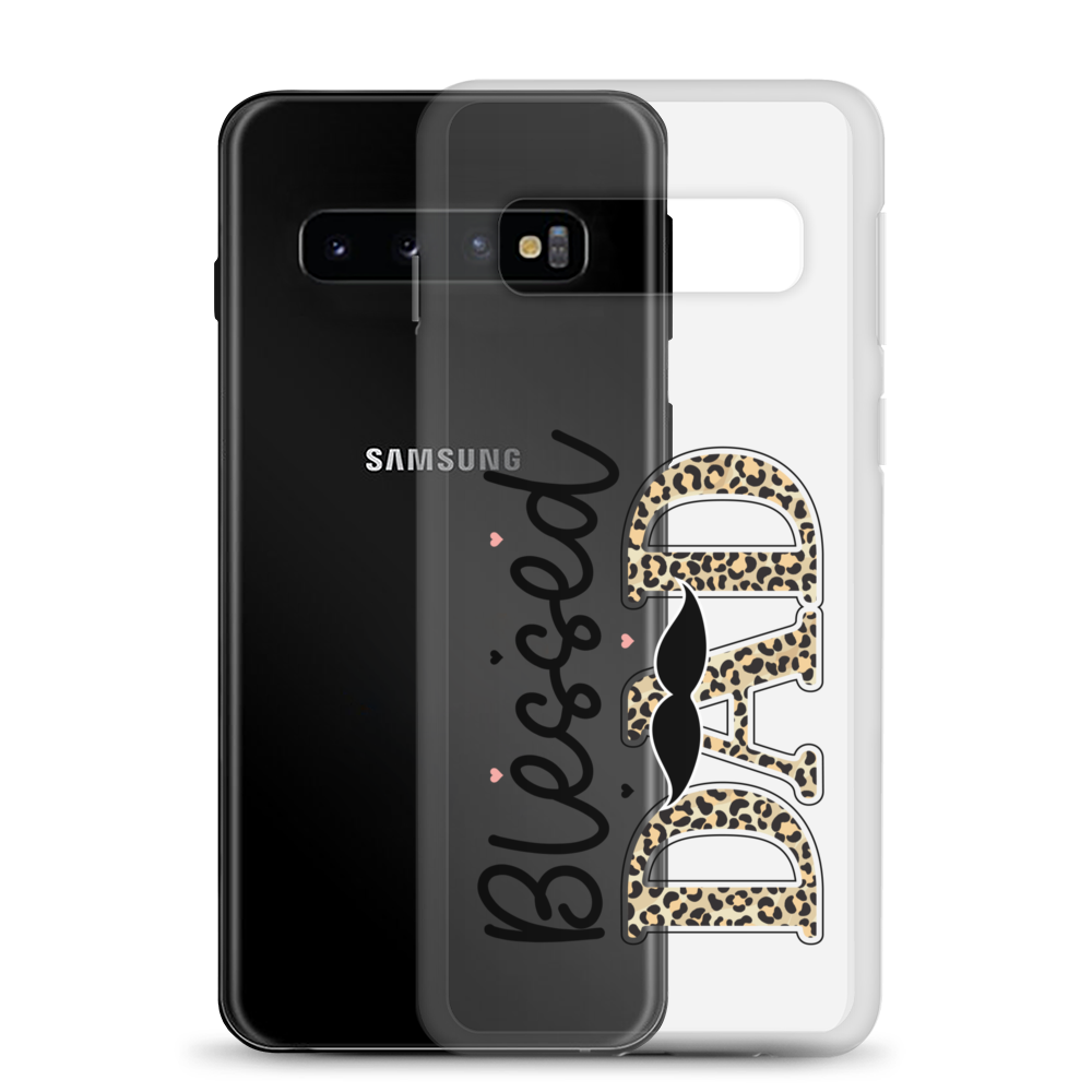 Blessed Dad Clear Case for Samsung®