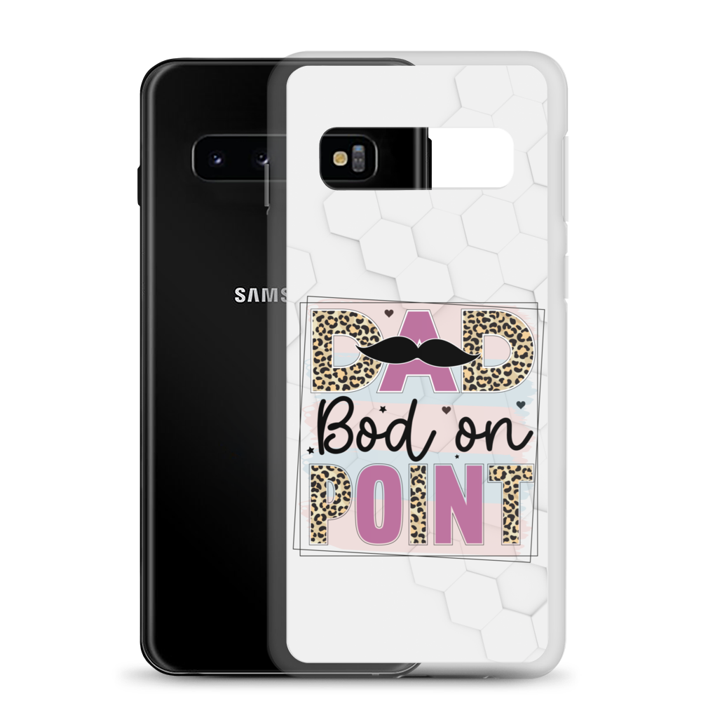 Dad Bod On Point Clear Case for Samsung®