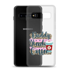 Daddy Needs Coffee Clear Case for Samsung®