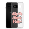 Daddy Needs Coffee Clear Case for Samsung®