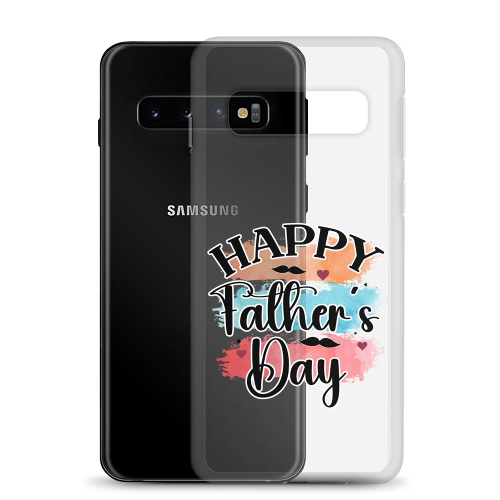 Happy Father's Day Clear Case for Samsung®