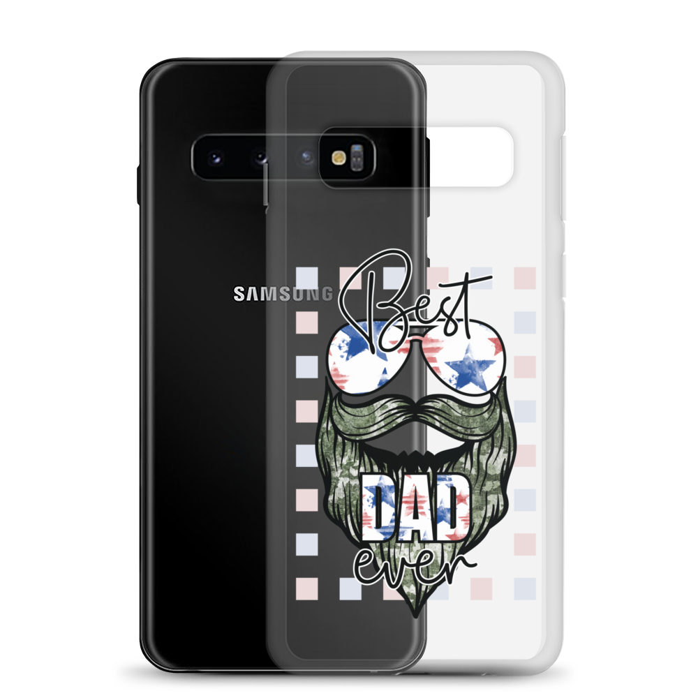 Best Dad Ever Clear Case for Samsung®