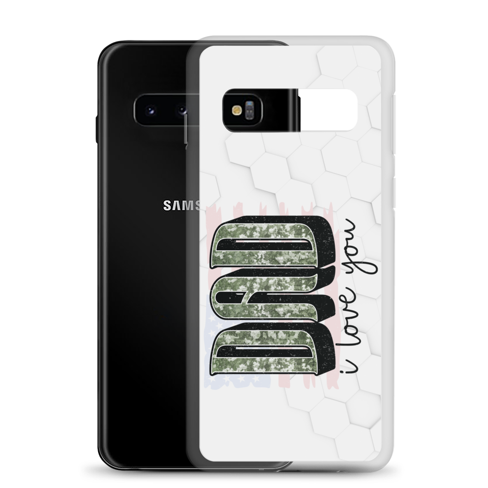 Dad I Love You Clear Case for Samsung®