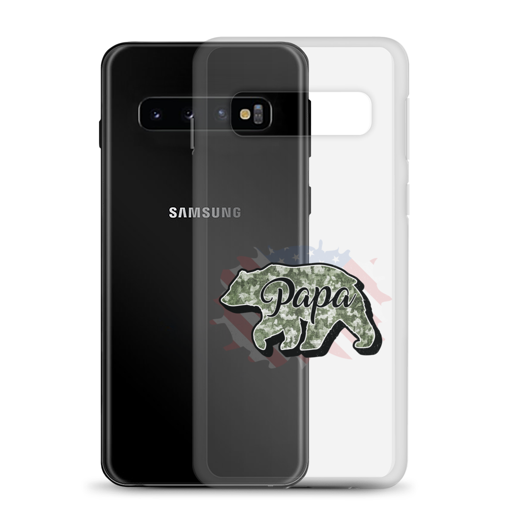 Bear Papa Clear Case for Samsung®