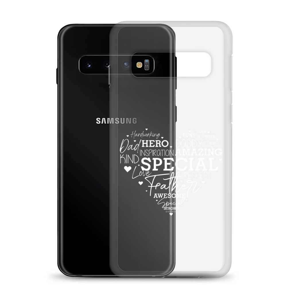 Father Special Hero Amazing Clear Case for Samsung®