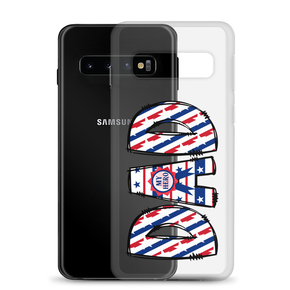 My Hero Dad Clear Case for Samsung®