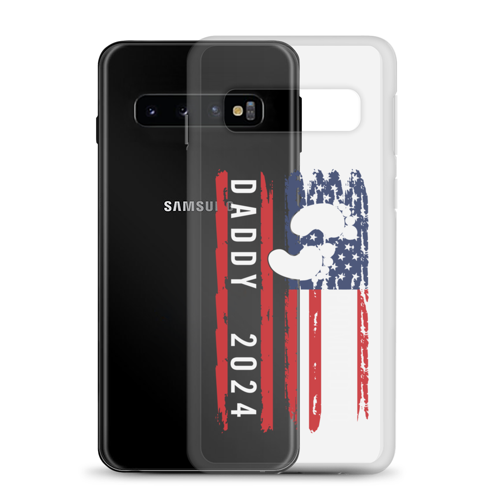 Promoted To Daddy 2024 Clear Case for Samsung®